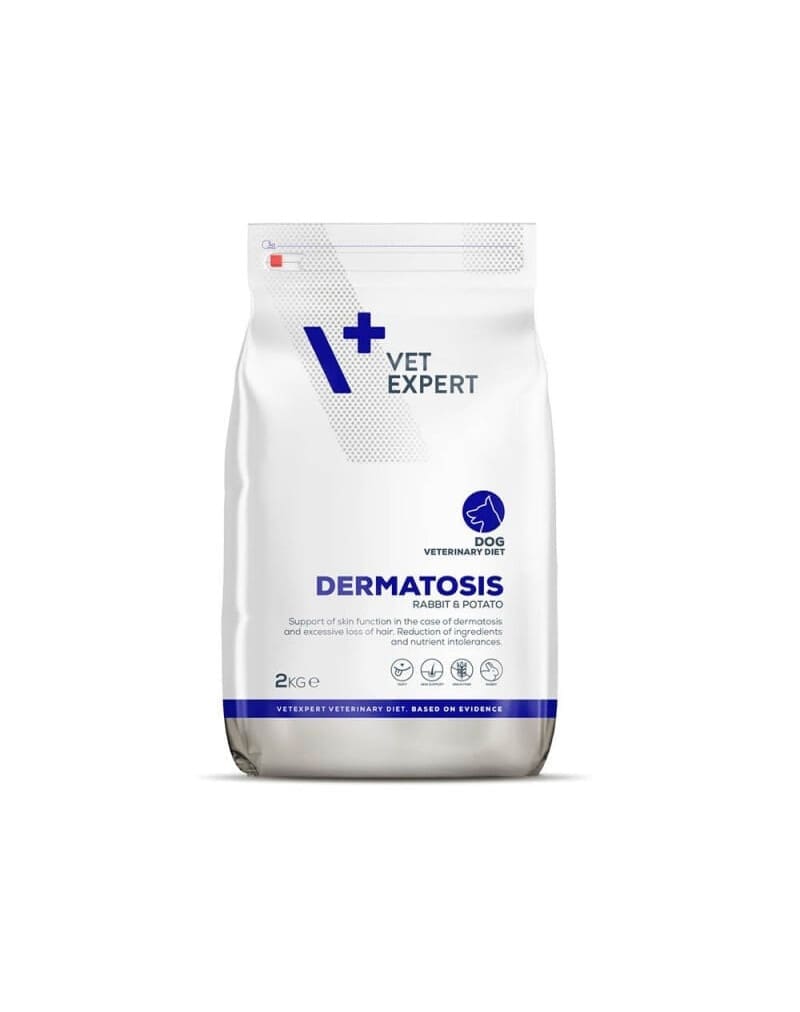 DOG VET DIET DERMATOSIS DOG 2KG RAB